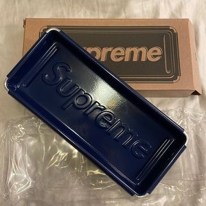 Authentic Supreme embossed steel metal Tray